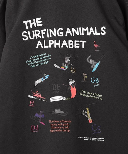 Surfing animals 動物衝浪 圓領衛衣