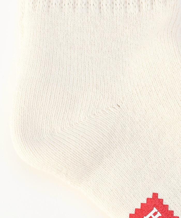 拼色三條紋中筒襪（適合25.0-27.0cm）