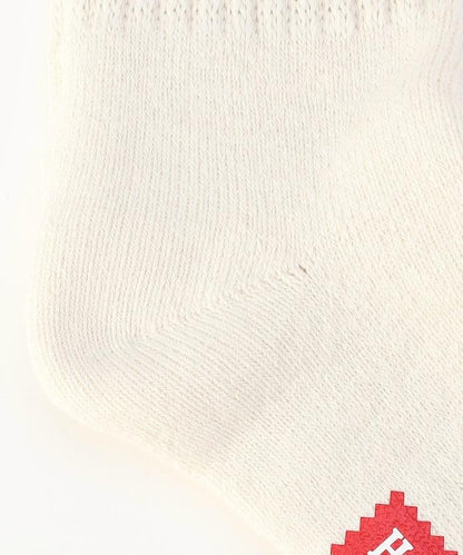 拼色三條紋中筒襪（適合25.0-27.0cm）