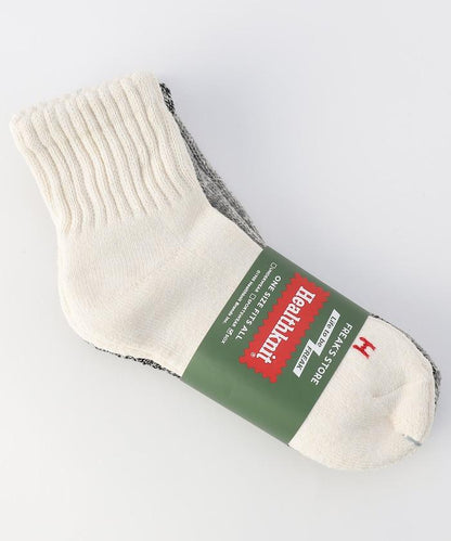 基礎混色粗紡四分襪（適合25.0-27.0cm）