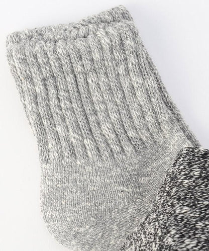 基礎混色粗紡四分襪（適合25.0-27.0cm）