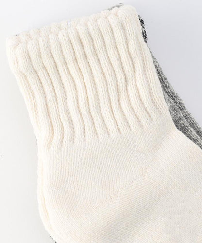 基礎混色粗紡四分襪（適合25.0-27.0cm）