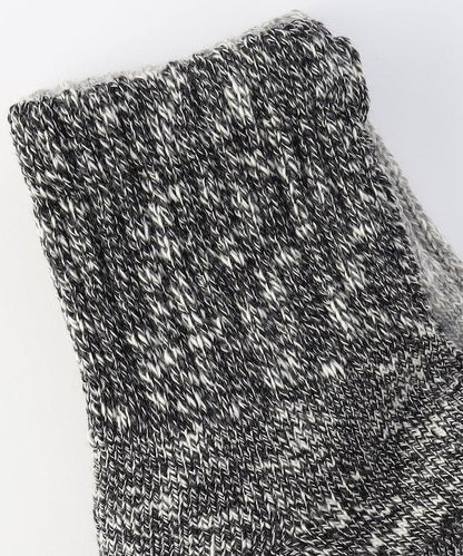 基礎混色粗紡四分襪（適合25.0-27.0cm）