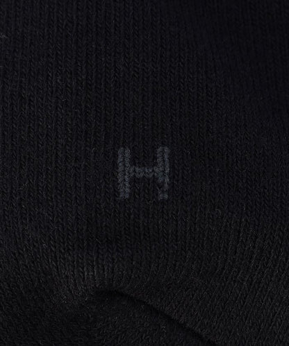 簡約標誌刺繡中筒襪（適合25.0-27.0cm）