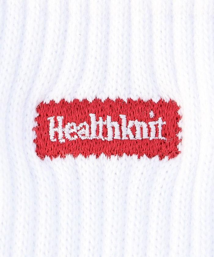 簡約標誌刺繡中筒襪（適合25.0-27.0cm）