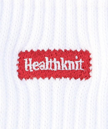 簡約標誌刺繡中筒襪（適合25.0-27.0cm）