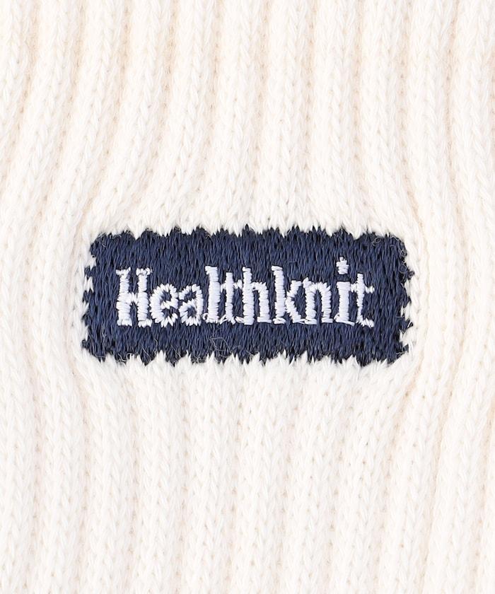 簡約標誌刺繡中筒襪（適合25.0-27.0cm）