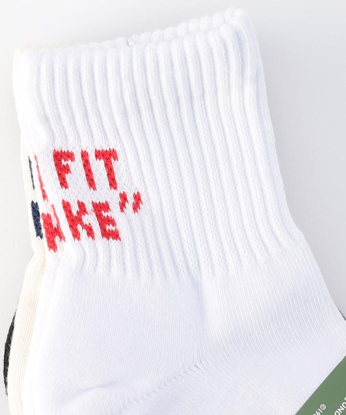 後背標誌四分襪（適合25.0-27.0cm）