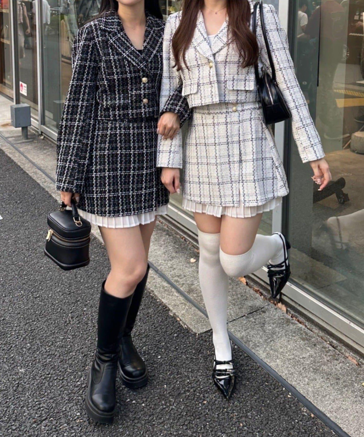 粗花呢夾克【可搭配套裝】