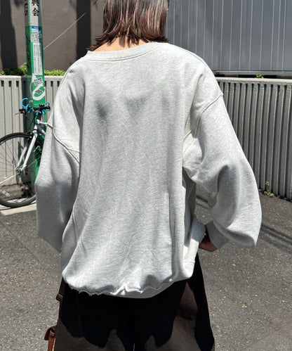 寬鬆學院風開衫衛衣