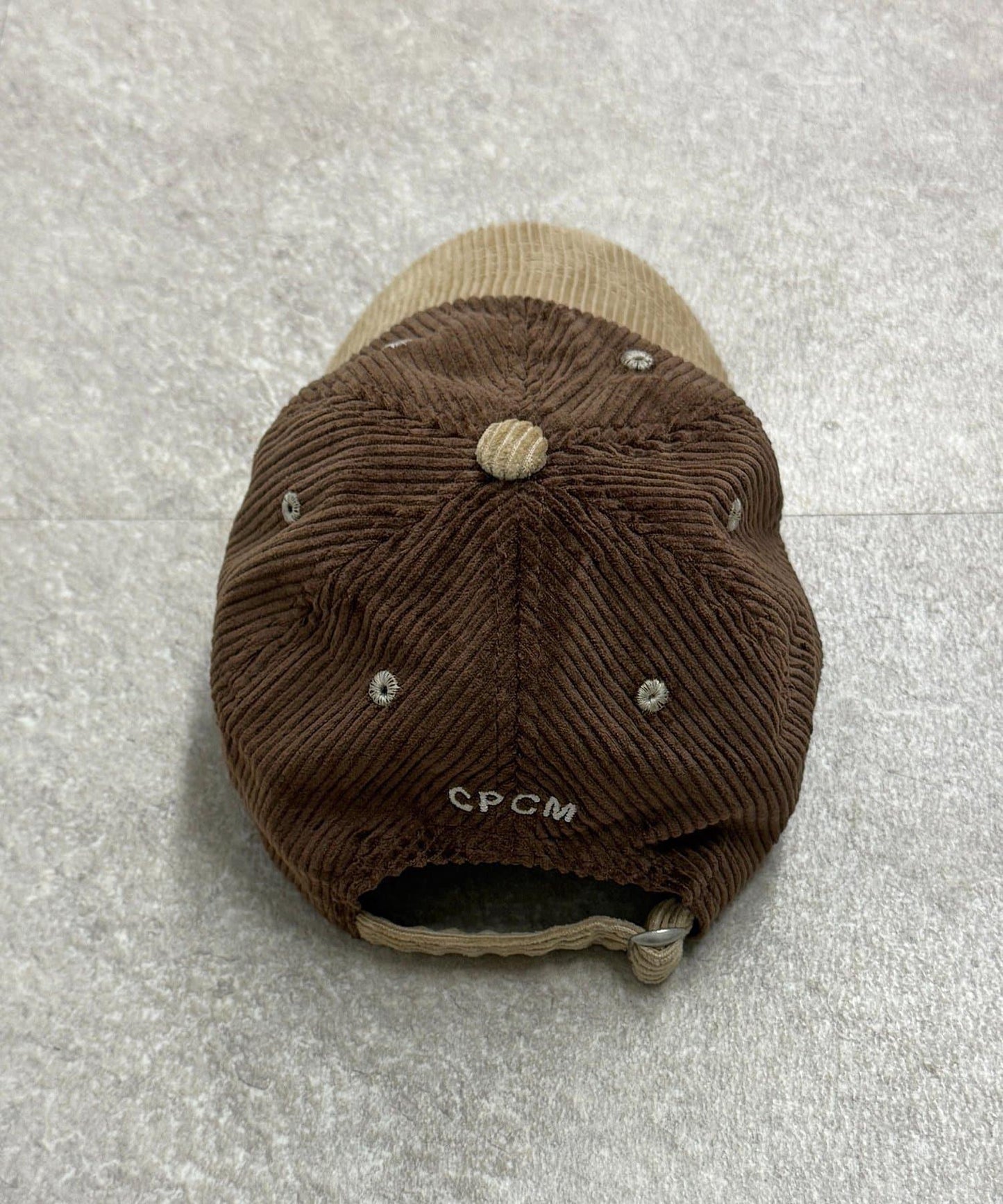 燈芯絨紀念棒球帽