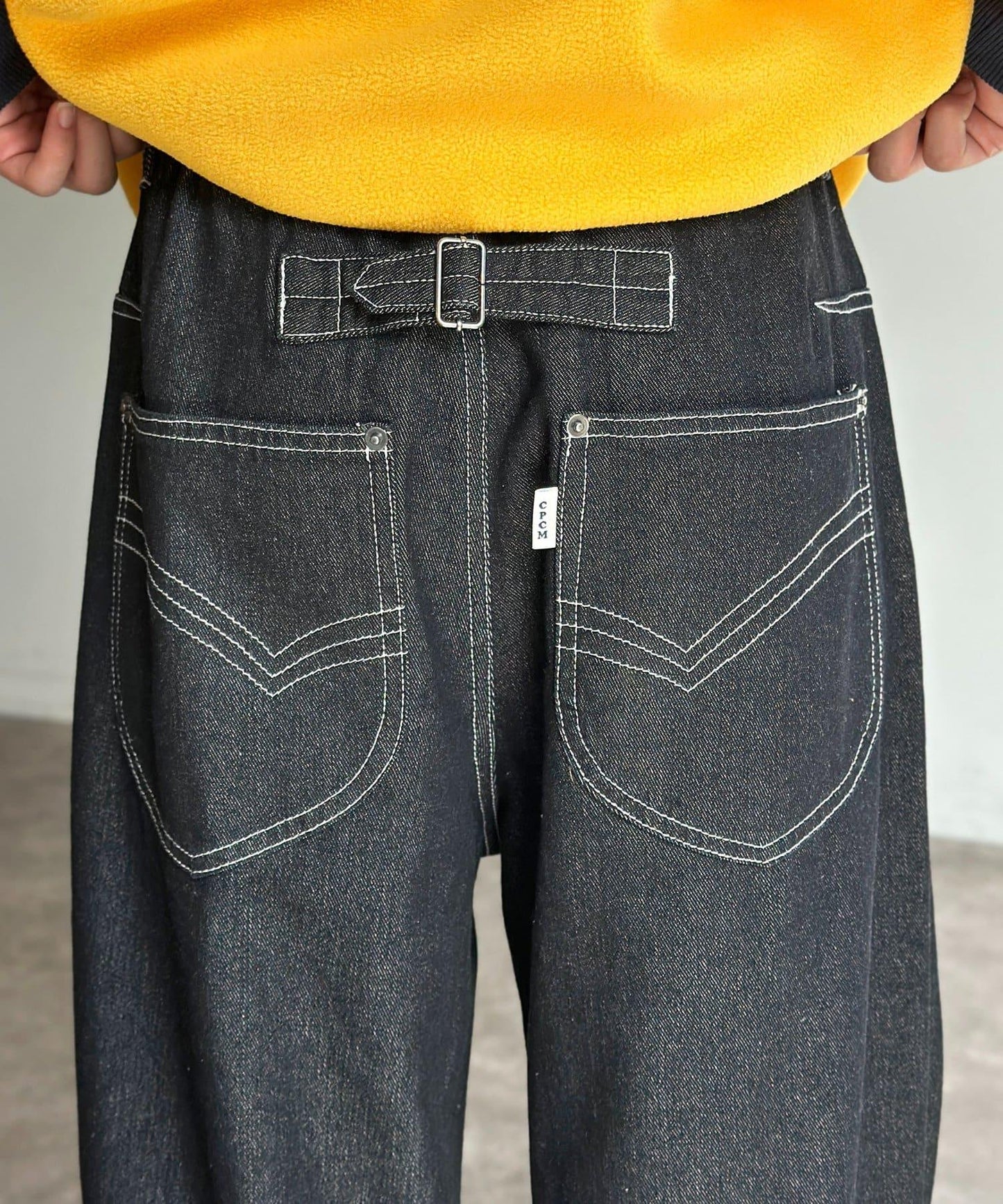 復古風寬鬆牛仔褲