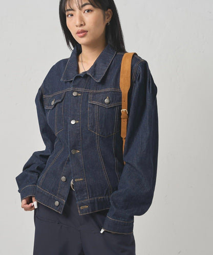 【WHO'S WHO gallery】泡泡袖牛仔夾克