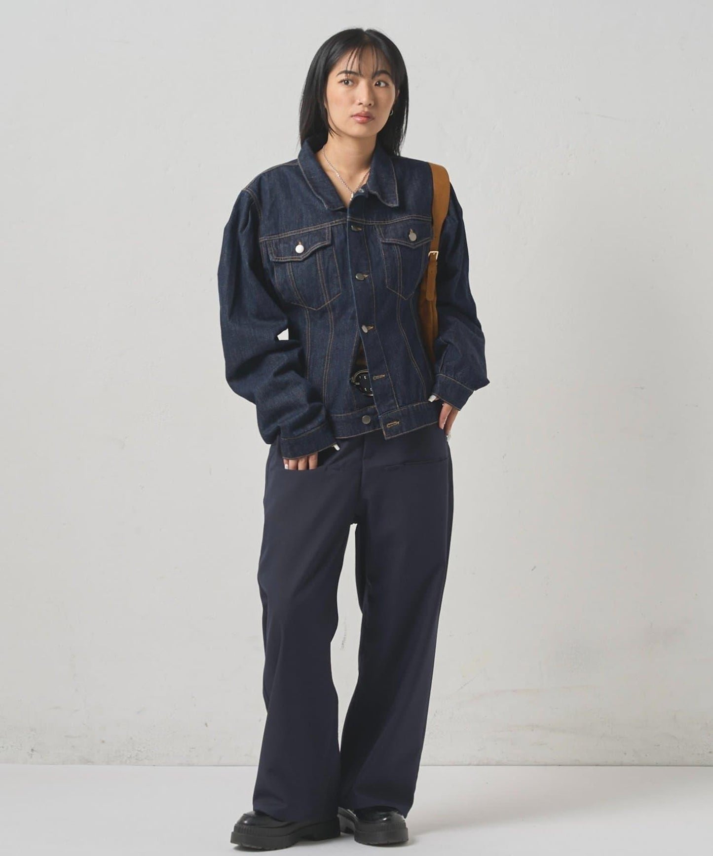 【WHO'S WHO gallery】泡泡袖牛仔夾克