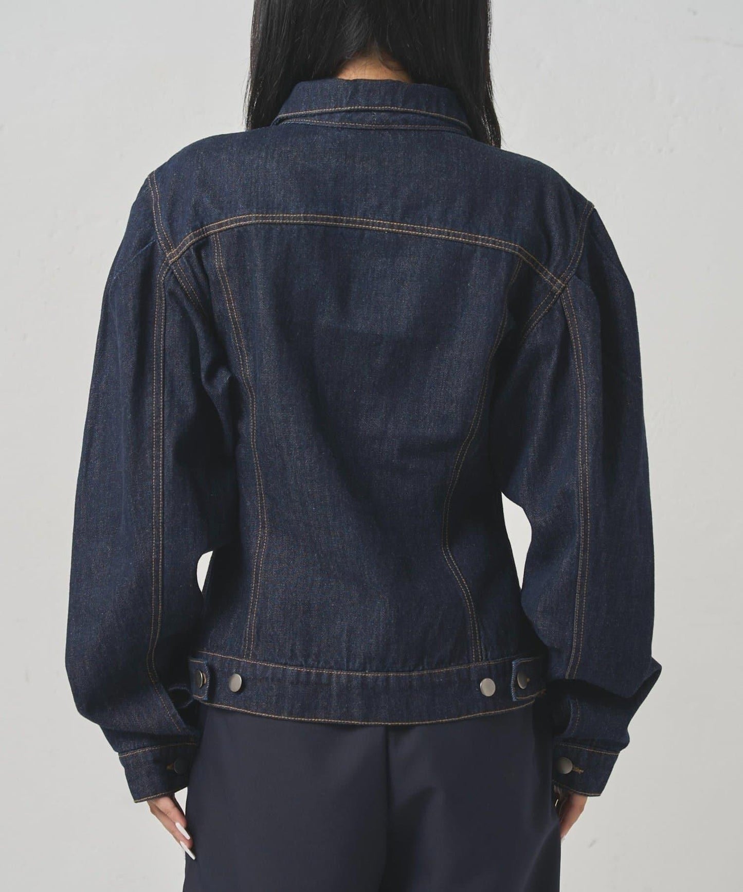 【WHO'S WHO gallery】泡泡袖牛仔夾克