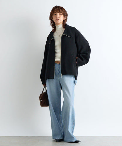 【MONN.:.(モン)】寬鬆工裝牛仔褲