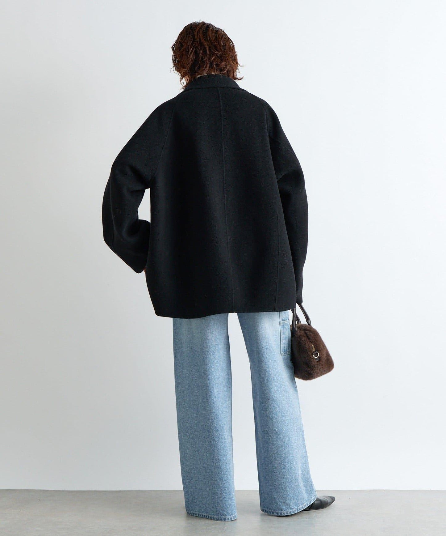 【MONN.:.(モン)】寬鬆工裝牛仔褲