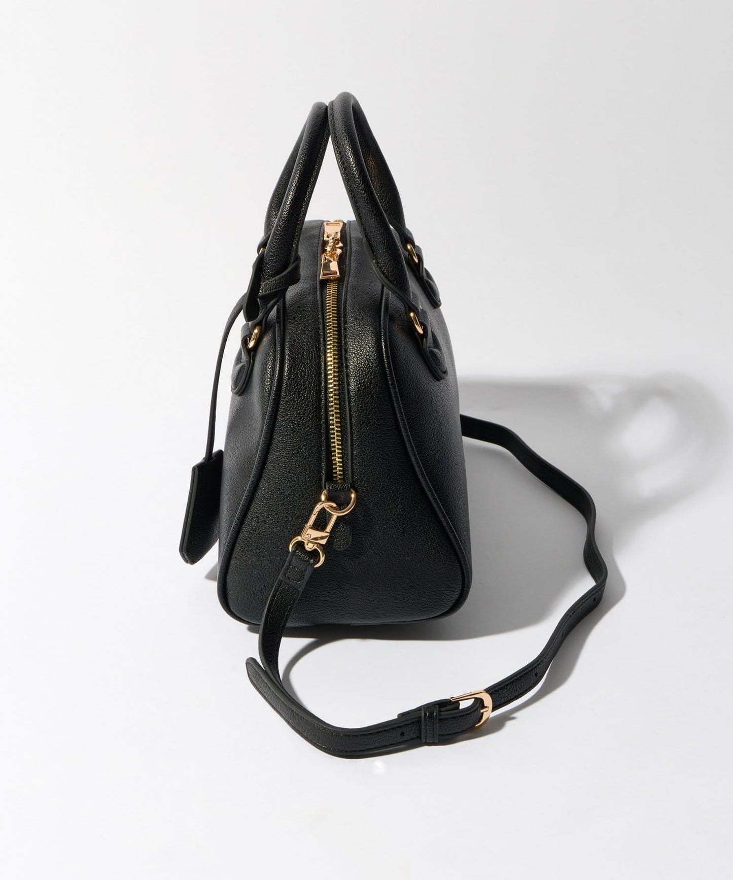 【cache cache】荔枝紋仿皮波士頓包