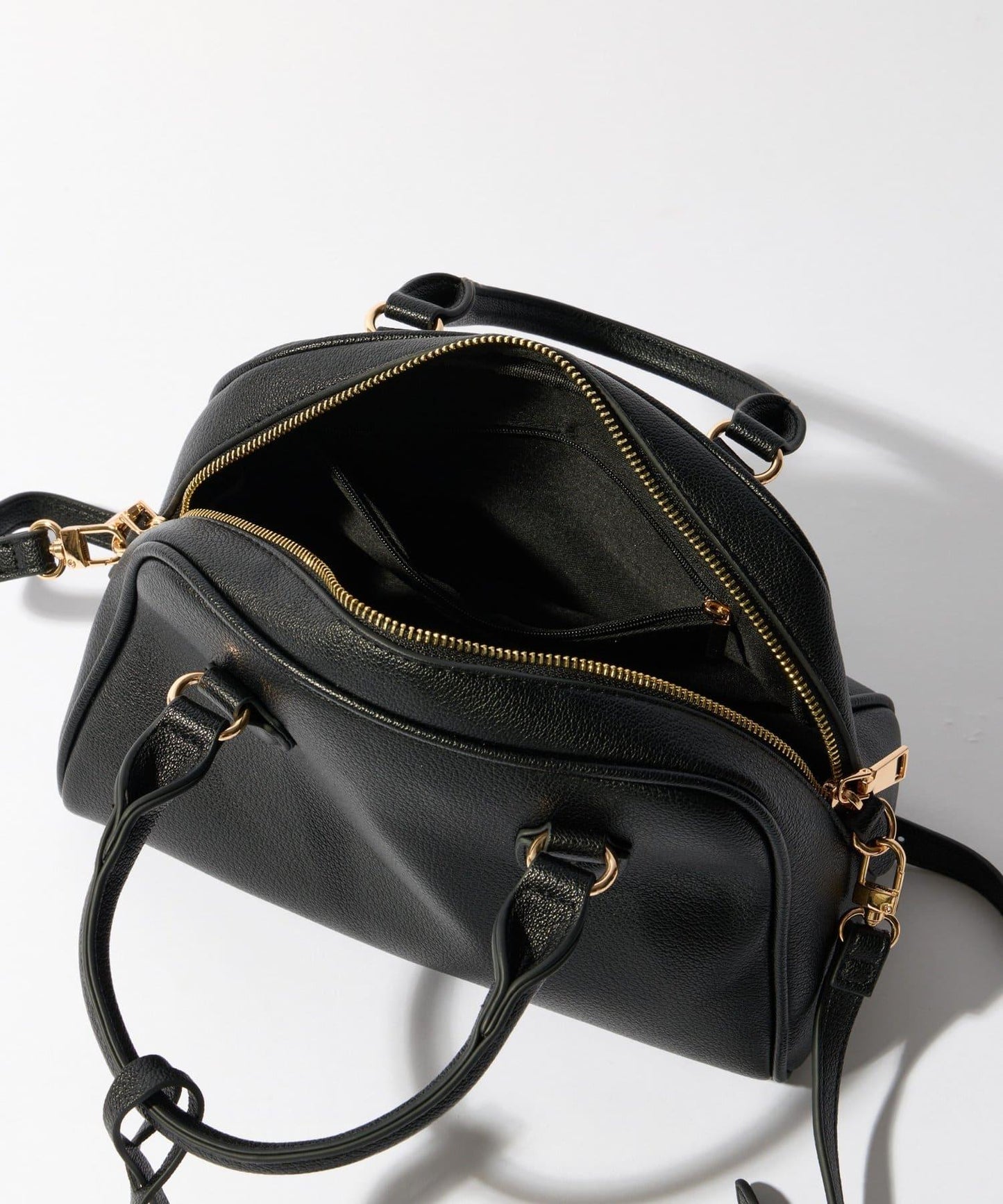 【cache cache】荔枝紋仿皮波士頓包