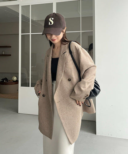 【CAPRICIEUX LE'MAGE×nanaco聯名】粗花呢夾克