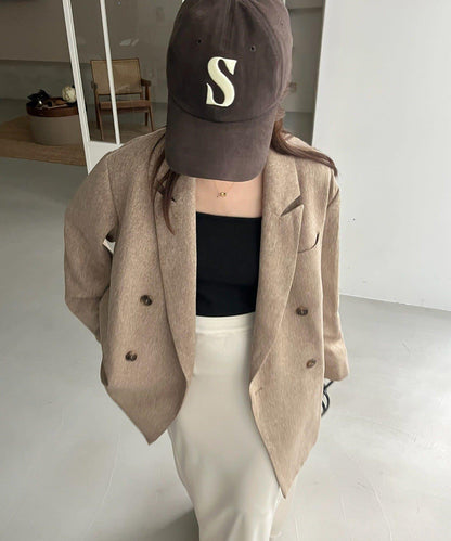 【CAPRICIEUX LE'MAGE×nanaco聯名】粗花呢夾克