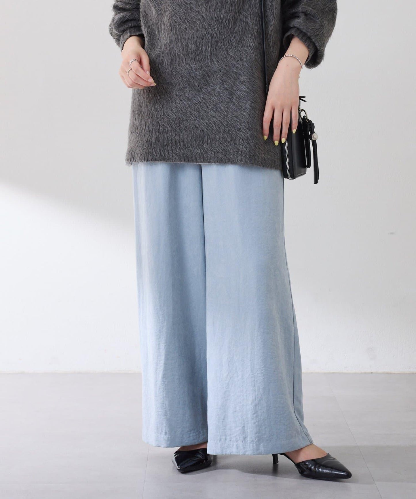 【可調節腰圍】桃色休閒褲