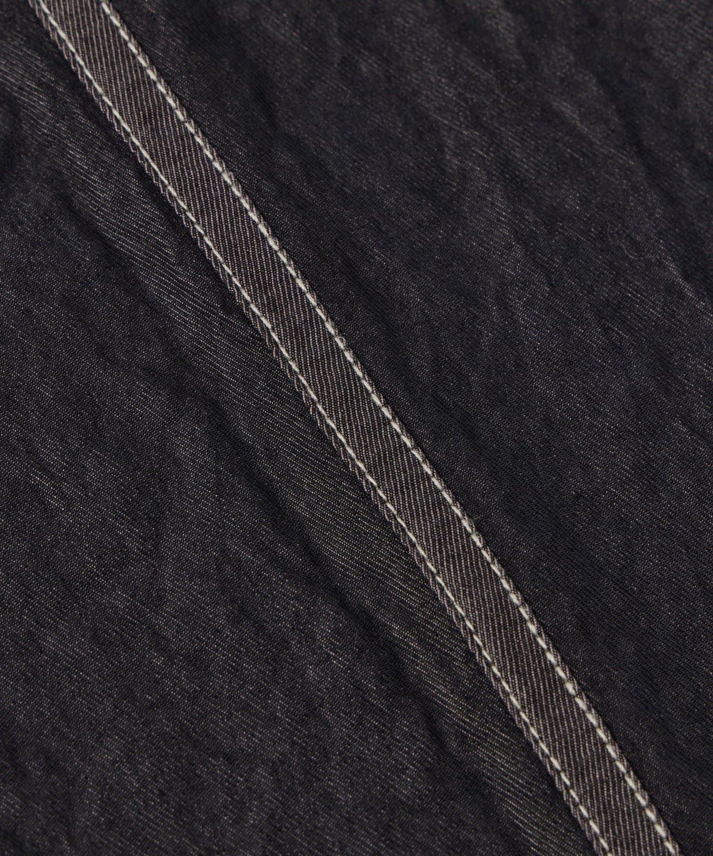 舒適穿著感亮面牛仔闊腿褲