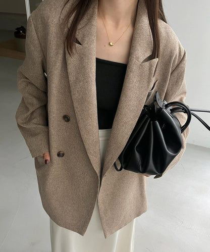 【CAPRICIEUX LE'MAGE×nanaco聯名】粗花呢夾克