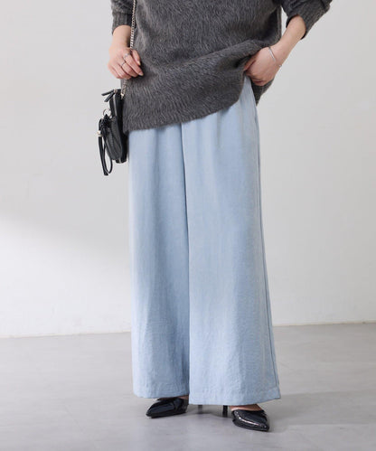 【可調節腰圍】桃色休閒褲