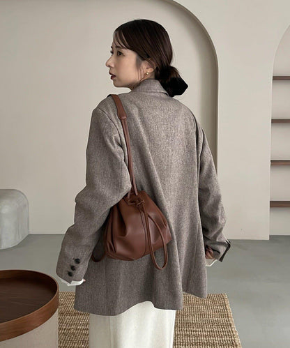 【CAPRICIEUX LE'MAGE×nanaco聯名】粗花呢夾克