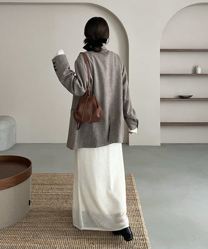 【CAPRICIEUX LE'MAGE×nanaco聯名】粗花呢夾克