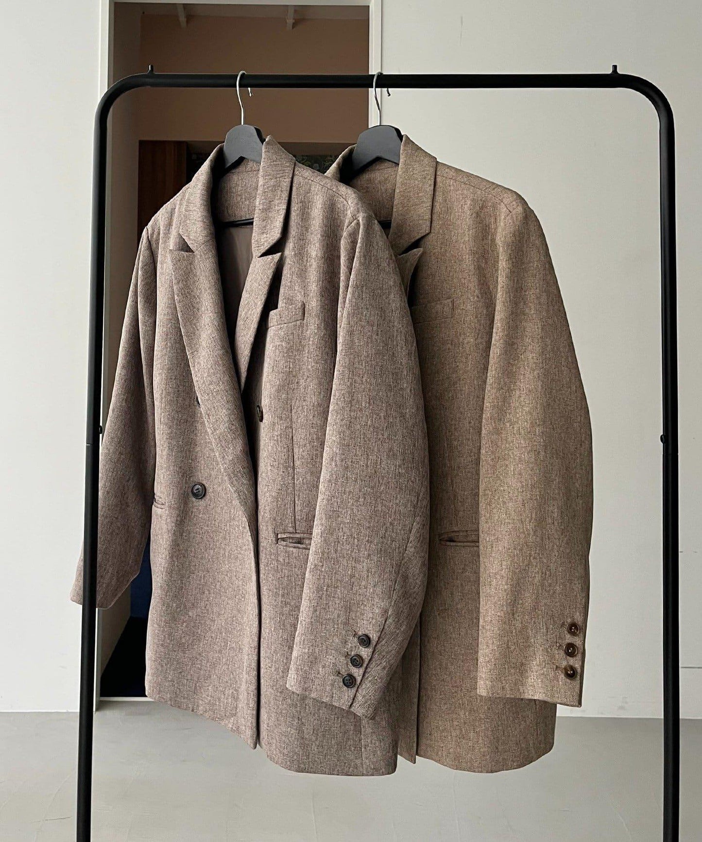 【CAPRICIEUX LE'MAGE×nanaco聯名】粗花呢夾克