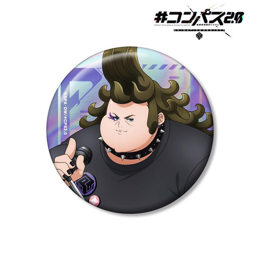 #COMPASS 2.0 戰鬥機理解析系統_新繪插畫 皮埃爾77世 搖滾樂隊ver. 75mm極光徽章