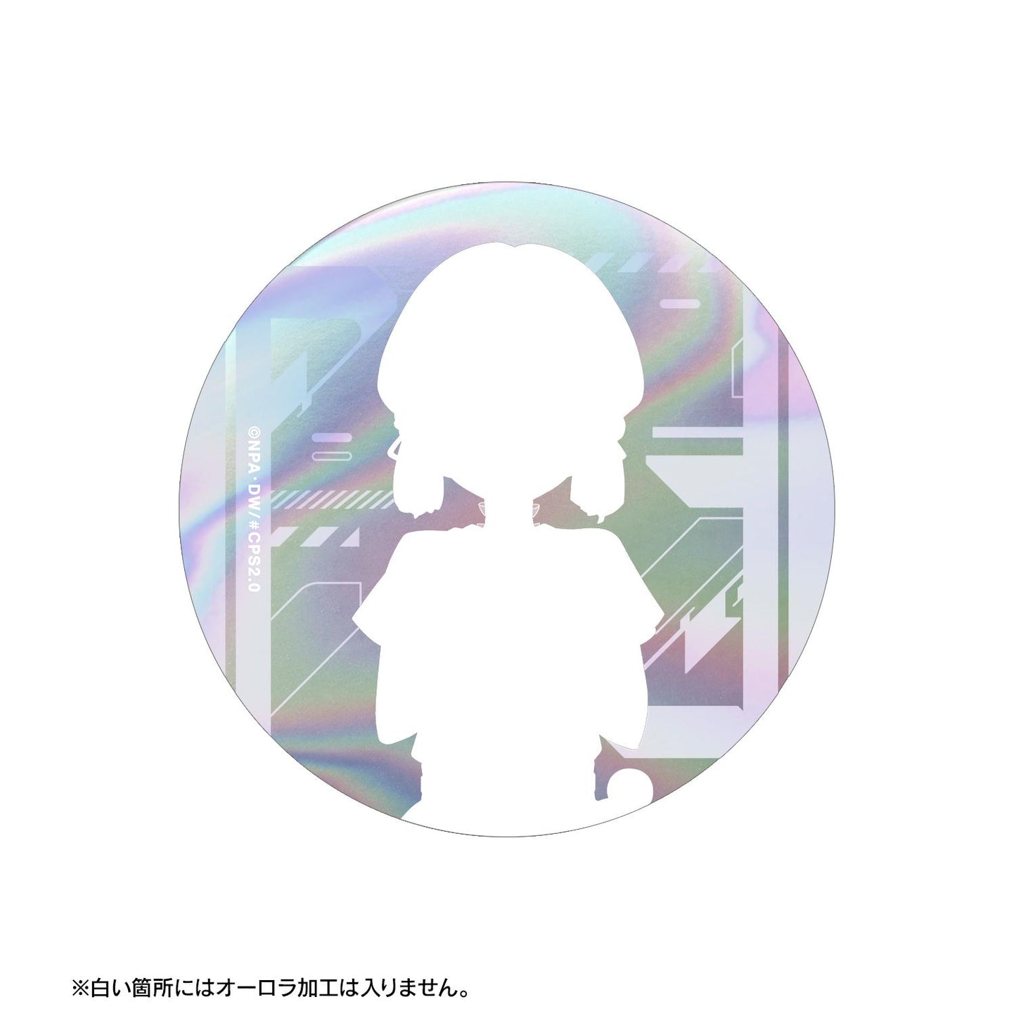 #COMPASS 2.0 戰鬥機理解析系統_新繪製 可可莉可 搖滾樂隊ver. 75mm極光徽章