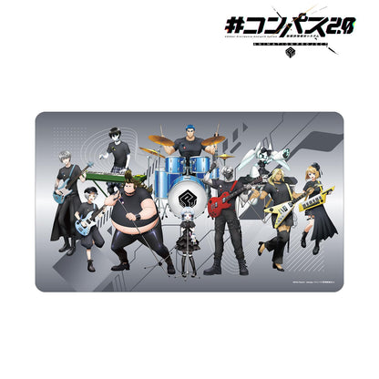 #COMPASS 2.0 戰鬥機理解析系統_新繪插畫 集合 搖滾樂隊版 多功能桌墊