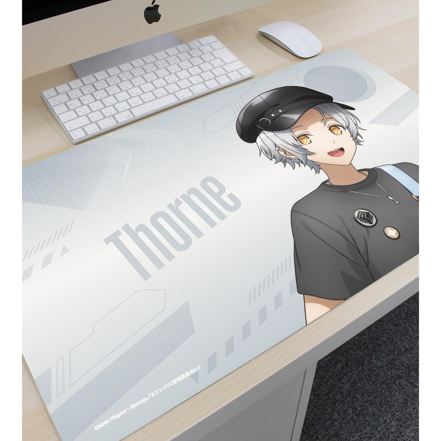 #COMPASS 2.0 戰鬥機理解析系統_新繪 索恩 搖滾樂隊ver. 多功能桌墊