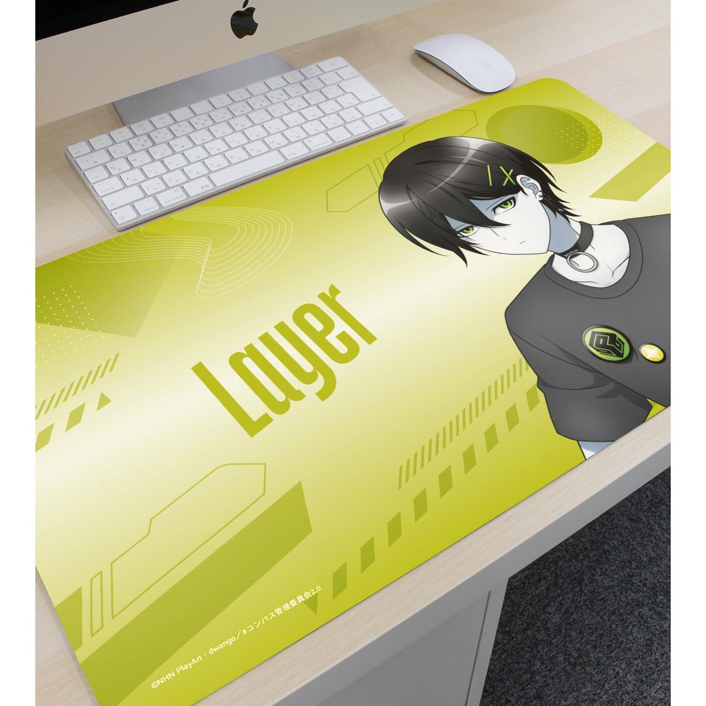 #COMPASS 2.0 戰鬥機理解析系統_新繪 零夜 搖滾樂隊ver. 多功能桌墊