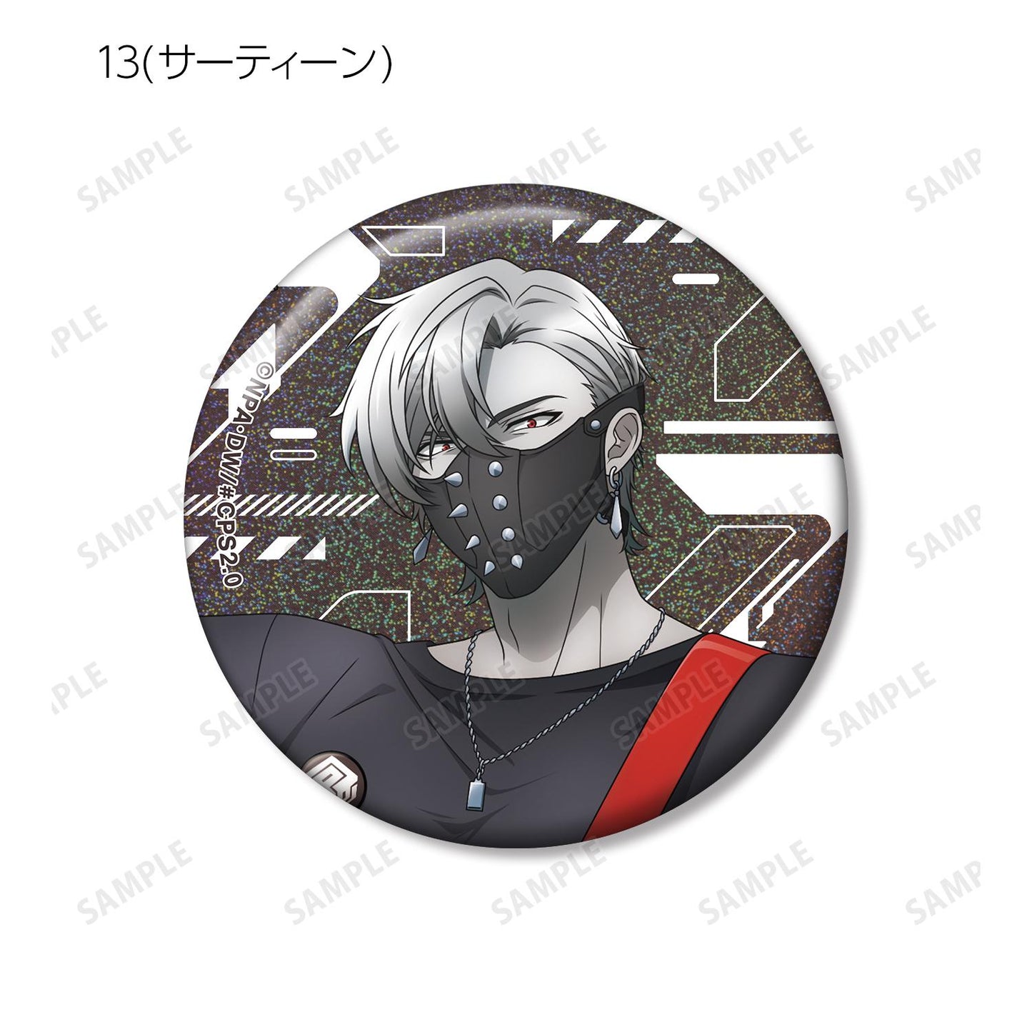 #COMPASS 2.0 戰鬥機理解析系統_新繪插畫 搖滾樂隊ver. 隨機全息徽章（單品/全套BOX）【BOX/10包入】