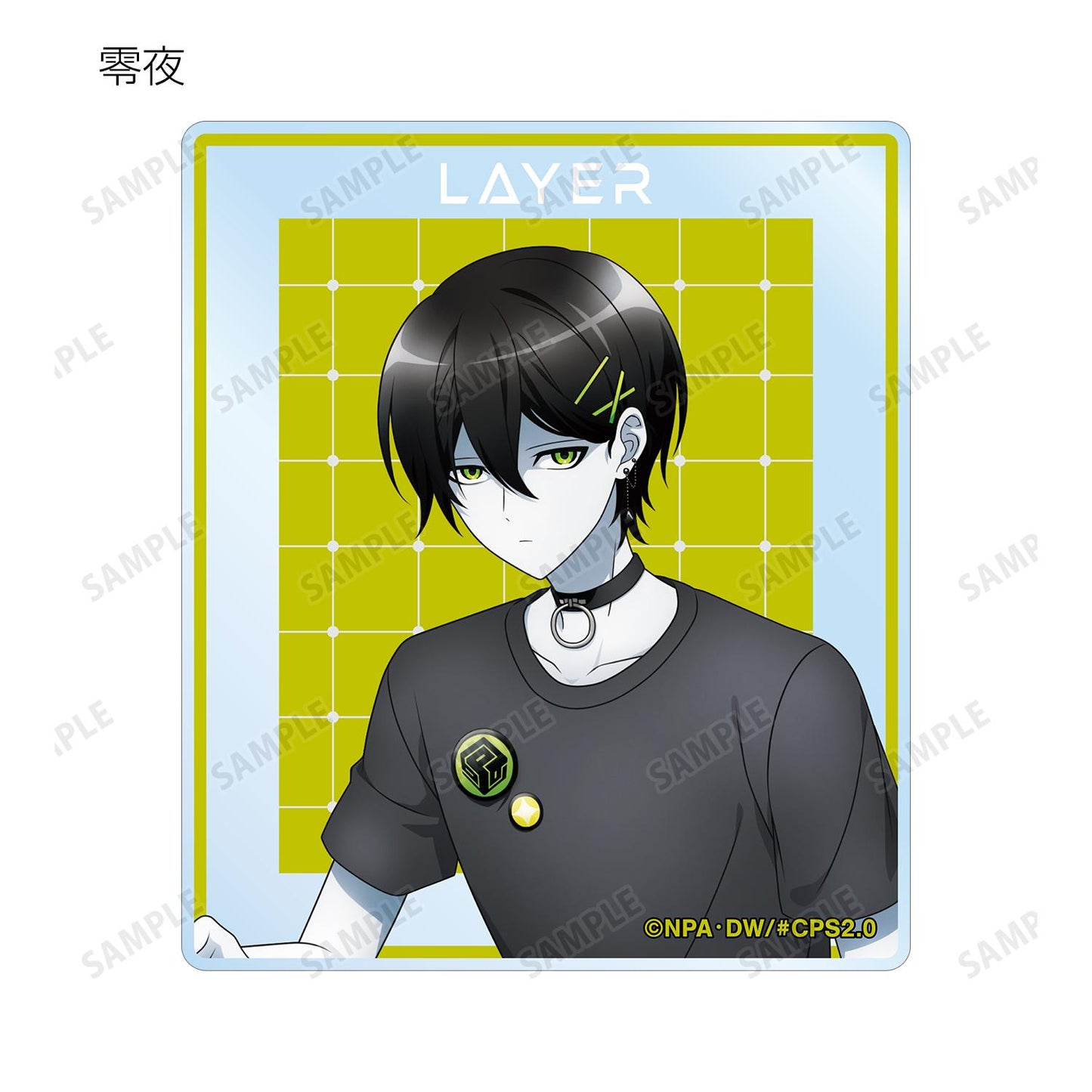 #COMPASS 2.0 戰鬥機理解析系統_新繪插畫 搖滾樂隊ver. 隨機亞克力卡片（單品/全套BOX）【BOX/10包入】