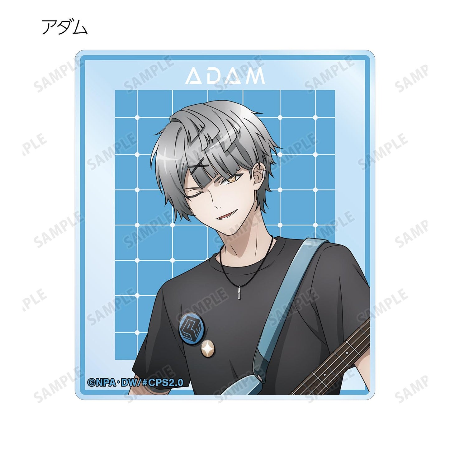 #COMPASS 2.0 戰鬥機理解析系統_新繪插畫 搖滾樂隊ver. 隨機亞克力卡片（單品/全套BOX）【BOX/10包入】