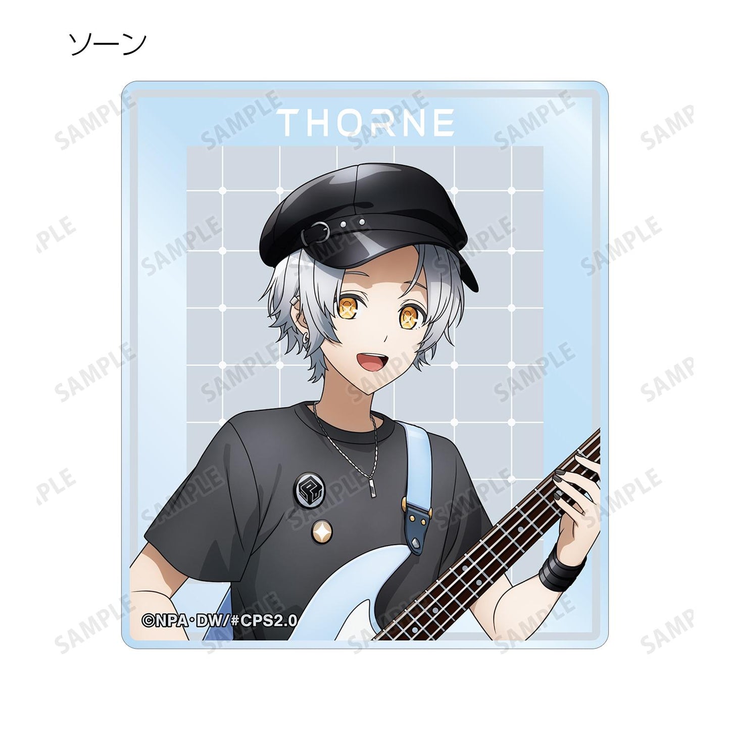 #COMPASS 2.0 戰鬥機理解析系統_新繪插畫 搖滾樂隊ver. 隨機亞克力卡片（單品/全套BOX）【BOX/10包入】