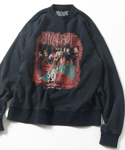 【EXCLUSIVE】復古風格 Slipknot 背面印花衛衣
