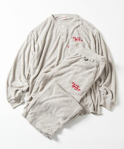 聯名 L/S KANNAIGI by Healthknit 羊毛圈絨蓬鬆套裝