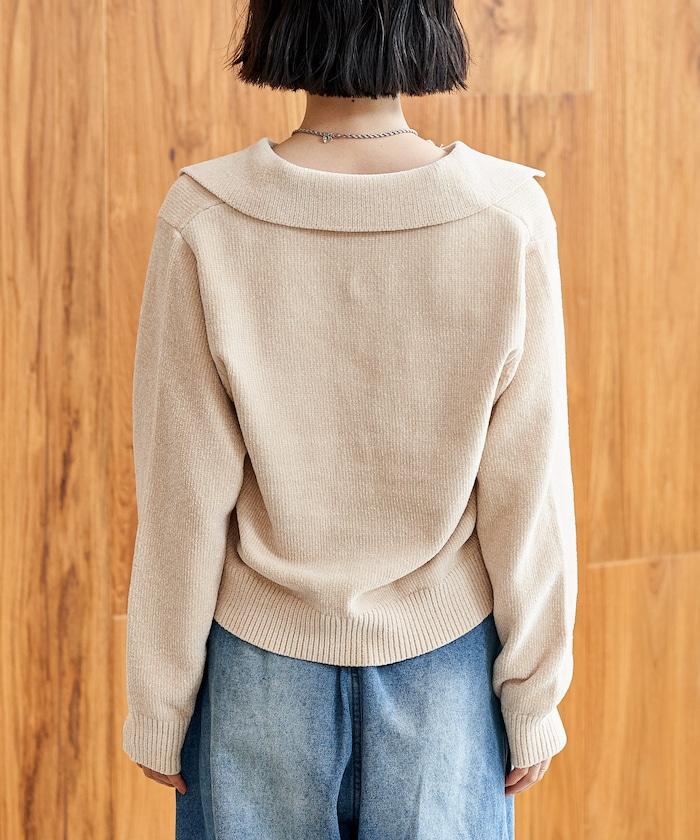 モール スキッパーニット