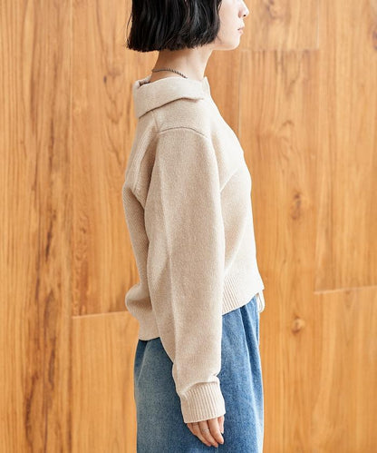モール スキッパーニット