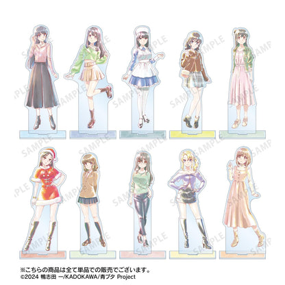 青春豬頭少年不做聖誕老人夢_廣川卯月 Ani-Art aqua label 大號亞克力立牌