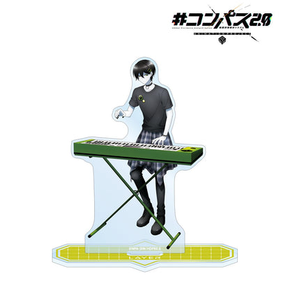 #コンパス2.0 戰鬥機理解析系統_新繪 零夜 搖滾樂隊ver. 大號亞克力立牌