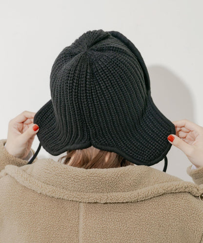 羅紋針織飛行帽