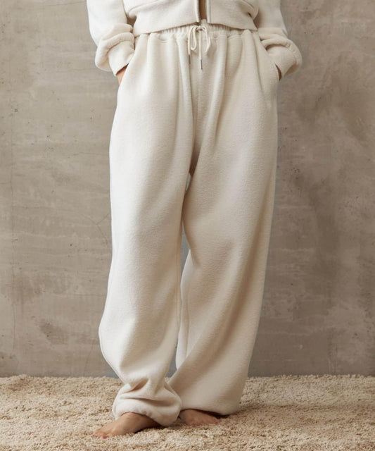 【paradigm】蓬鬆彈力抽繩休閒褲U