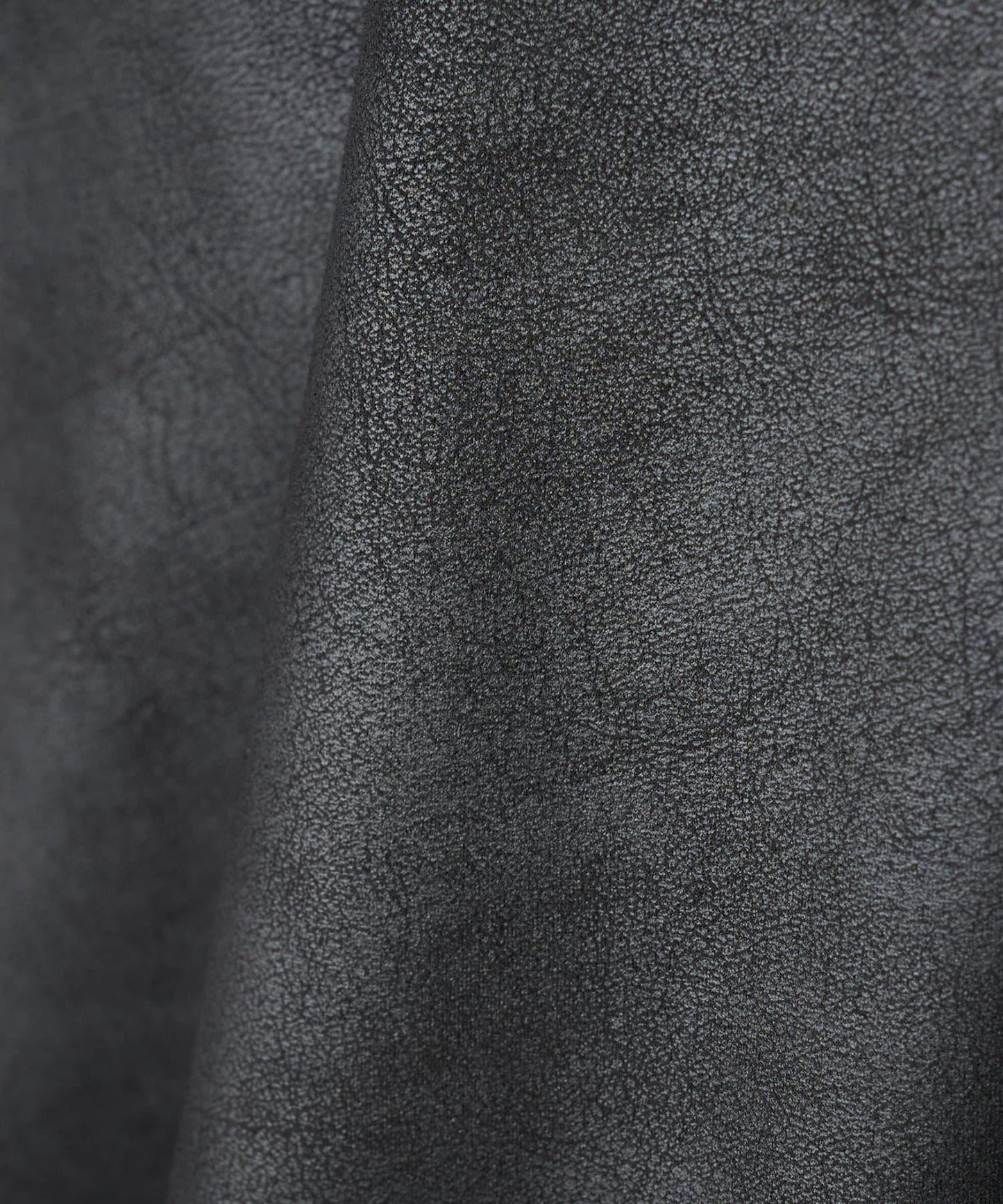 仿皮塗層長袖套頭衫